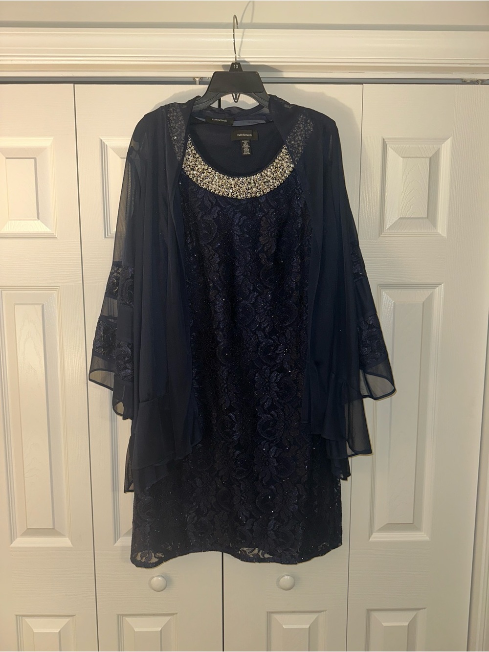R & M Richard’s 2 Piece Lace Dress & Jacket- Size 10